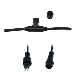 Conector en T para el Sistema Gartus IP65 106cm 12V para uso en exteriores