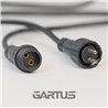 Conector en T para el Sistema Gartus IP65 106cm 12V para uso en exteriores