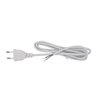 Spina EURO per alimentatori LED Cavo di collegamento 230V 2 fili bianco 1,5m