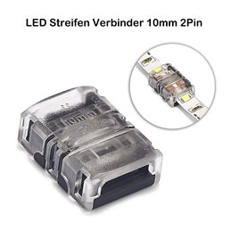 VBLED - LED-Lampe, LED-Treiber, Dimmer online beim Hersteller kaufen|professionelle SMD LED Streifen Verbinder - 10mm 2 PIN ohne Löten