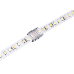 Connecteurs professionnels pour bandes LED blanches accordables - Connecteurs de câbles 10mm 3 PIN sans soudure