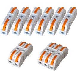 Professional Tunable White LED Strip Connectors 10mm 3 PIN without soldering