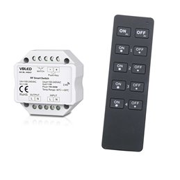 iNatus 2.4G Radio Switch Set Wall Switch 230V with RF Remote Control 4-Channel