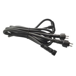 Gartus 3-way distribution cable 12V for outdoor use