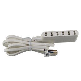 Easy-Install 2-Pin Wiring Branch Plug for Thin Wires