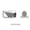 2x13W LED double head luminaire IP54
