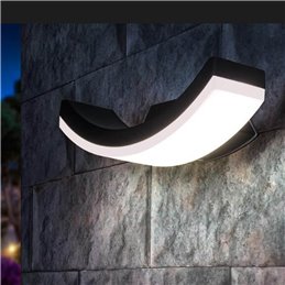 LED-buitenwandlamp "Circulo" 8W