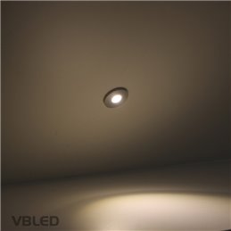 VBLED - LED-Lampe, LED-Treiber, Dimmer online beim Hersteller kaufen|LED Aluminium Mini Einbaustrahler deckenleuchte 1W Spot 3er-Set