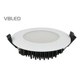 Faretto da incasso a LED / alluminio / ottica argento / rotondo / incl. LED 3,5W