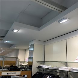 Spot LED pour magasin - orientable - 3000K blanc chaud - 35W