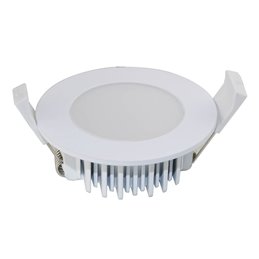 VBLED LED COB inbouwspot - rond - gegoten - geborsteld - 7W