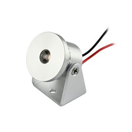 1W Mini LED Surface Mounted Spotlight "Alyana" black 12VDC 3000K