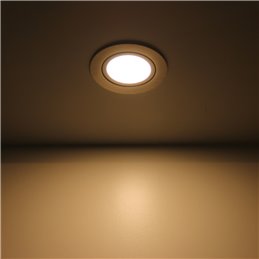 VBLED - LED-Lampe, LED-Treiber, Dimmer online beim Hersteller kaufen|3er Set 4W LED Ein- und Aufbauleuchte schwenkbar IP20 12V 3000K warmweiß 175 Lumen
