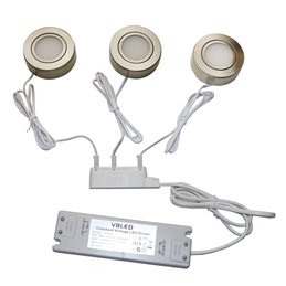 VBLED - LED-Lampe, LED-Treiber, Dimmer online beim Hersteller kaufen|LED COB Einbaustrahler - eckig - weiß - glänzend - 7W