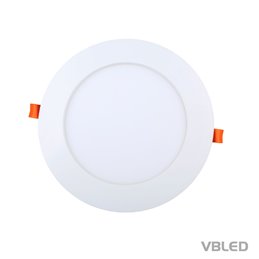 Set di 4 faretti da incasso LED 12VDC 3W 3000K bianco caldo alluminio Apparecchio per mobili da incasso