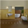 LED Mini LED badkamerinbouwarmatuur 3 KIT, roestvrij staal, IP67 waterdicht