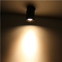 mini Foco Empotrable / Mini Spot / Plafón de Superficie LED 3W - Alu, IP65, 3000K