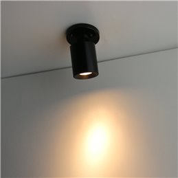 VBLED - LED-Lampe, LED-Treiber, Dimmer online beim Hersteller kaufen|1er KIT - LED Mini Einbaustrahler "TINI" 1W Rotier- & Schwenkbar