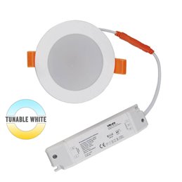 VBLED - LED-Lampe, LED-Treiber, Dimmer online beim Hersteller kaufen|3er Set RGB+WW LED Einbauleuchten 12VDC 6W inkl. Wandsteuerung und Netzteil
