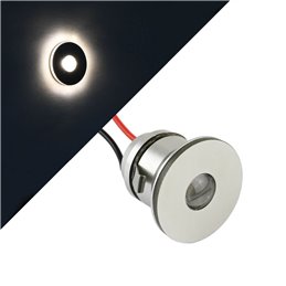 VBLED - LED-Lampe, LED-Treiber, Dimmer online beim Hersteller kaufen|10er-Set 1W Mini LED Einbauspot Einbaustrahler warmweiß mit Netzteil