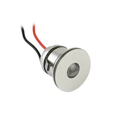 Set van 4 LED Aluminium Mini Inbouwspots 3000K met 6W LED Transformator - Zwart