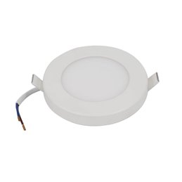 LED COB recessed spotlight - angular - white - glossy - 7W