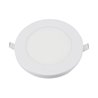 Universal LED Panel Surface Mount/Remount Round Extra Flat 12W 3000K 840lm