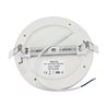 Universal LED Panel Surface Mount/Remount Round Extra Flat 12W 3000K 840lm