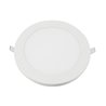 Universele LED paneel opbouw/opbouw Ronde Extra Flat 18W 3000K 1350lm