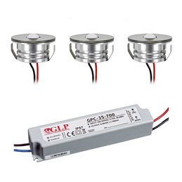VBLED - LED-Lampe, LED-Treiber, Dimmer online beim Hersteller kaufen|1W Mini Aufbaustrahler Mini Spot - LATERA - IP65 - 3000K