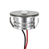 Set di 6 mini faretti da incasso in alluminio da 3W "Luxonix" bianco caldo e impermeabile