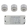 VBLED - LED-Lampe, LED-Treiber, Dimmer online beim Hersteller kaufen|3er Set 3W LED Mini Spot/Decken-Aufbau-Spot / IP65 / WW / inkl.Trafo
