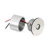 Lot de 5 Mini Spot LED 3W pour montage en saillie blanc chaud dimmable avec bloc d'alimentation radio et télécommande