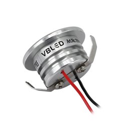 VBLED - LED-Lampe, LED-Treiber, Dimmer online beim Hersteller kaufen|2er Set Mini Einbaustrahler Spot "Pialux" 3W 700mA 190lm warmweiß mit dimmbarem Netzteil