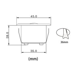 VBLED - LED-Lampe, LED-Treiber, Dimmer online beim Hersteller kaufen|1er-Set 3W LED Mini Einbauspot - "OCULOS" Minispot 3000K mit Netzteil Schwarz