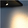 Fisheye 3W LED Spotlight 3000K black