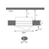 VBLED - LED-Lampe, LED-Treiber, Dimmer online beim Hersteller kaufen|Fisheye 3W LED Strahler 3000K