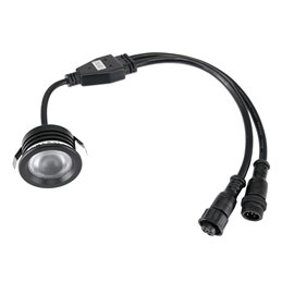 VBLED - LED-Lampe, LED-Treiber, Dimmer online beim Hersteller kaufen|3er-Set 3W LED Mini Einbauspot - "OCULOS" Minispot 3000K mit Netzteil Schwarz