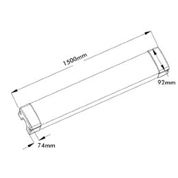 VBLED LED damp-proof luminaire 60W