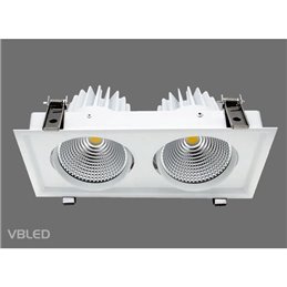 VBLED - LED-Lampe, LED-Treiber, Dimmer online beim Hersteller kaufen|Tunable white LED Einbauleuchte LED 15W 3000-6500K Dimmbar mit RF-Wandfernbedienung