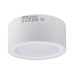 KIT of 4 - 1W LED surface mounted spotlight "CYLINDRO" Ceiling spot 3V 3000K