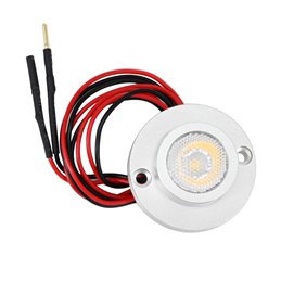 KIT di 4 - Faretti da superficie a LED da 1W "CYLINDRO" Spot da soffitto 3V 3000K