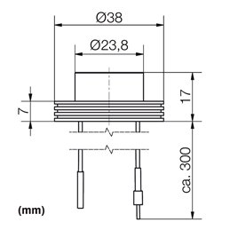 VBLED - LED-Lampe, LED-Treiber, Dimmer online beim Hersteller kaufen|1W LED Aufbaustrahler "CYLINDRO" Deckenspot schwarz 3V 3000K