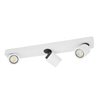 Plafoniera LED Lampada da soffitto, 3 luci Rotante e orientabile 5W GU10 230V