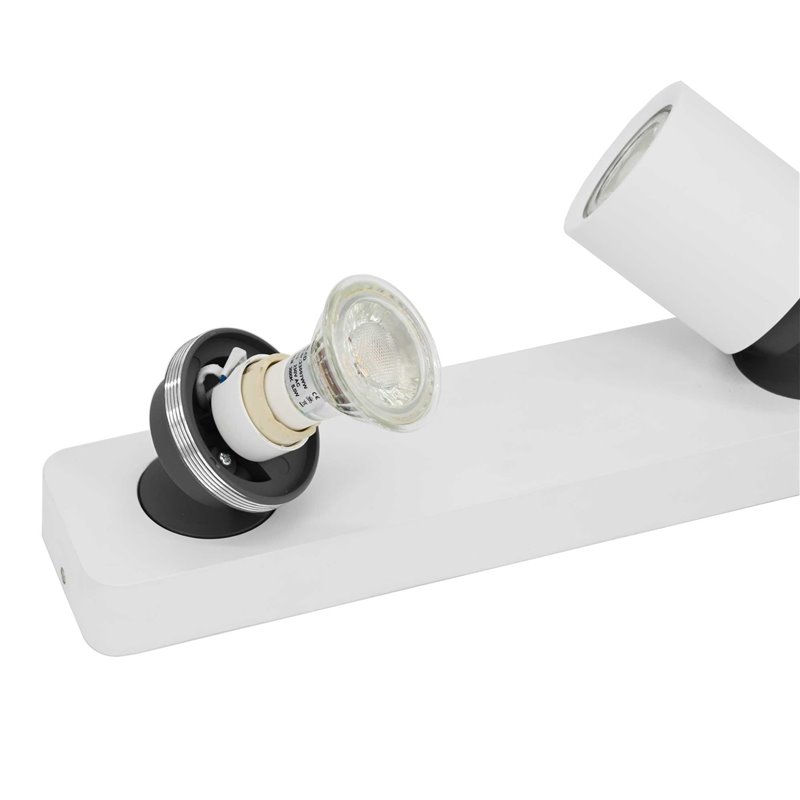 Plafon de techo Solar 3 luces LED GU10 madera - Brilliance