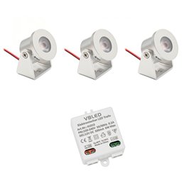 LED ceiling spot / surface-mounted spot swivel incl. LED 5.5W
