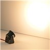 1W Mini LED Surface Mounted Spotlight "Alyana" black 12VDC 3000K