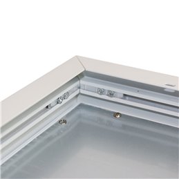 Marco de montaje en superficie para panel LED (62 cm x 62 cm) Montaje rápido y sencillo