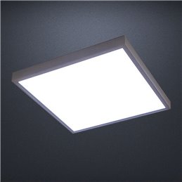 Marco de montaje en superficie para panel LED (62 cm x 62 cm) Montaje rápido y sencillo