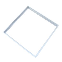 Telaio di montaggio per LED in alluminio - argento - angolare - spazzolato - girevole